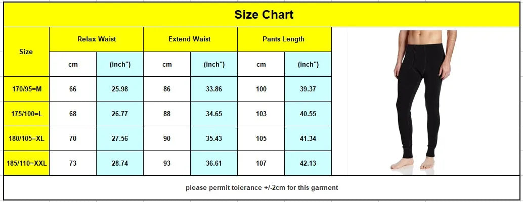 Baselayer Men's 100% Merino Wool Leggings