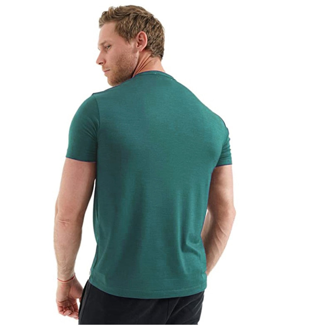 Short Sleeved Shirt 100% Soft Merino Wool