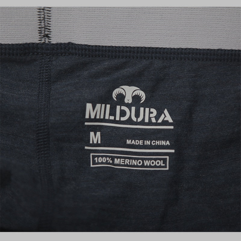 Men's Underwear 100% Merino Wool