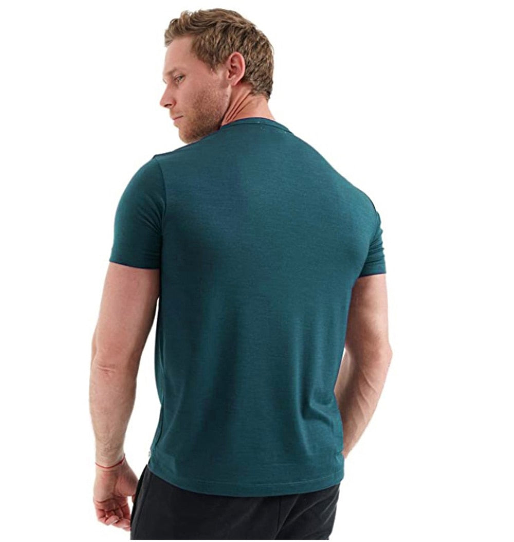 Short Sleeved Shirt 100% Soft Merino Wool