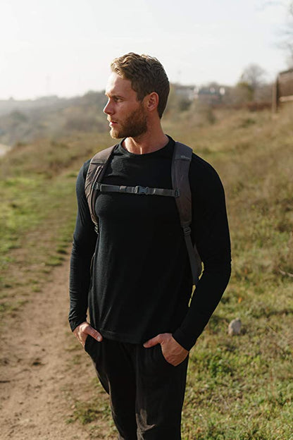 Long Sleeved T-Shirt 100% Merino Wool