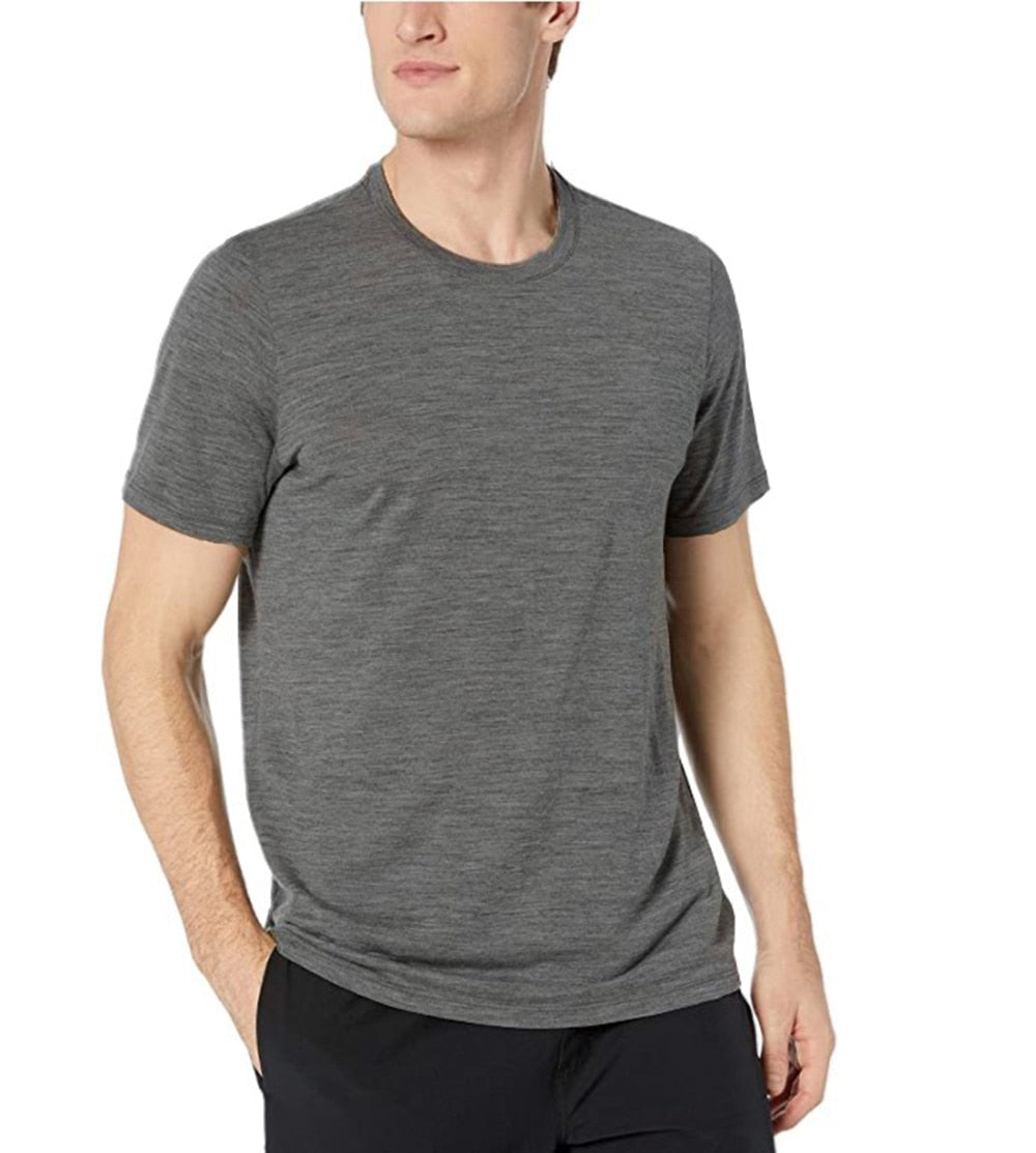 Short Sleeved Shirt 100% Soft Merino Wool