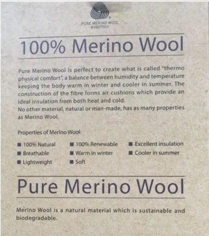 Baselayer Men's 100% Merino Wool Leggings