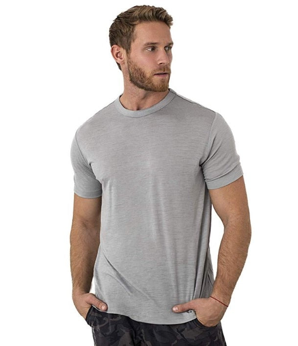 Short Sleeved Shirt 100% Soft Merino Wool