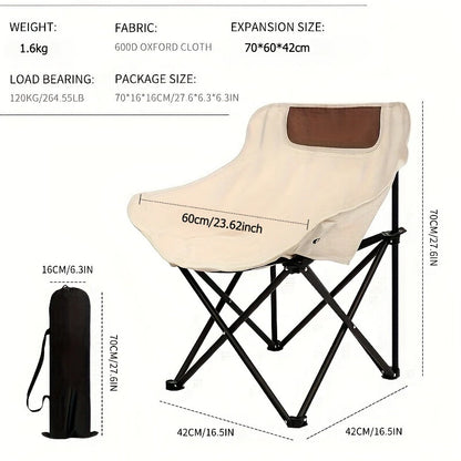 Foldable Outdoor Chair Oxford Cloth