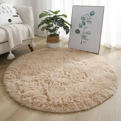 Ultra Soft Plush Round Rug