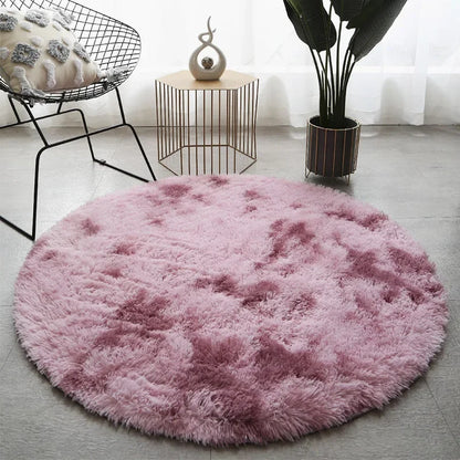 Ultra Soft Plush Round Rug