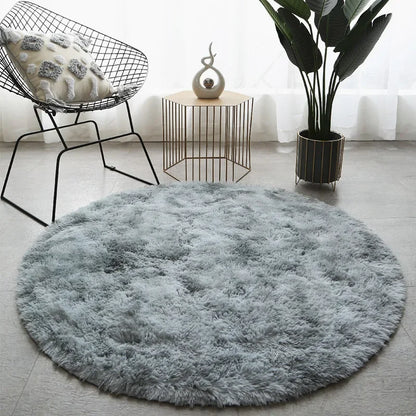 Ultra Soft Plush Round Rug