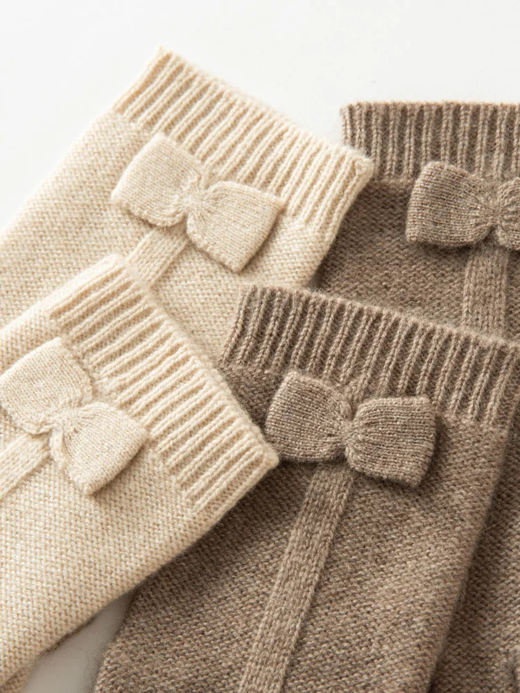 Women's 100% Cashmere Stylish Gloves