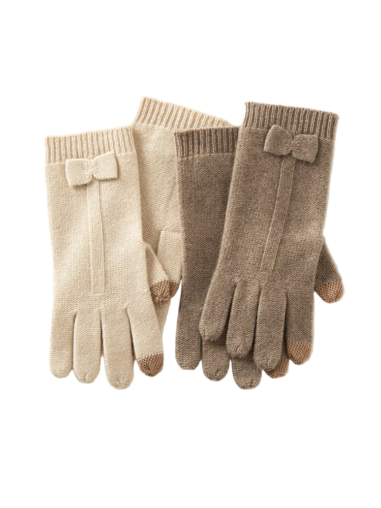Women's 100% Cashmere Stylish Gloves