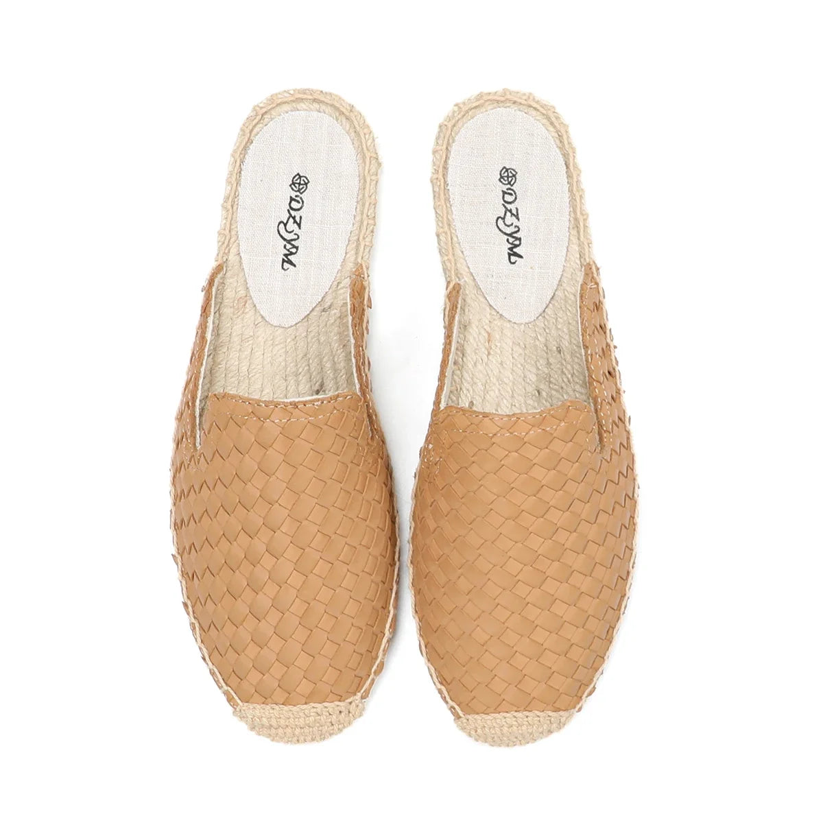 Genuine Leather Flat Mules