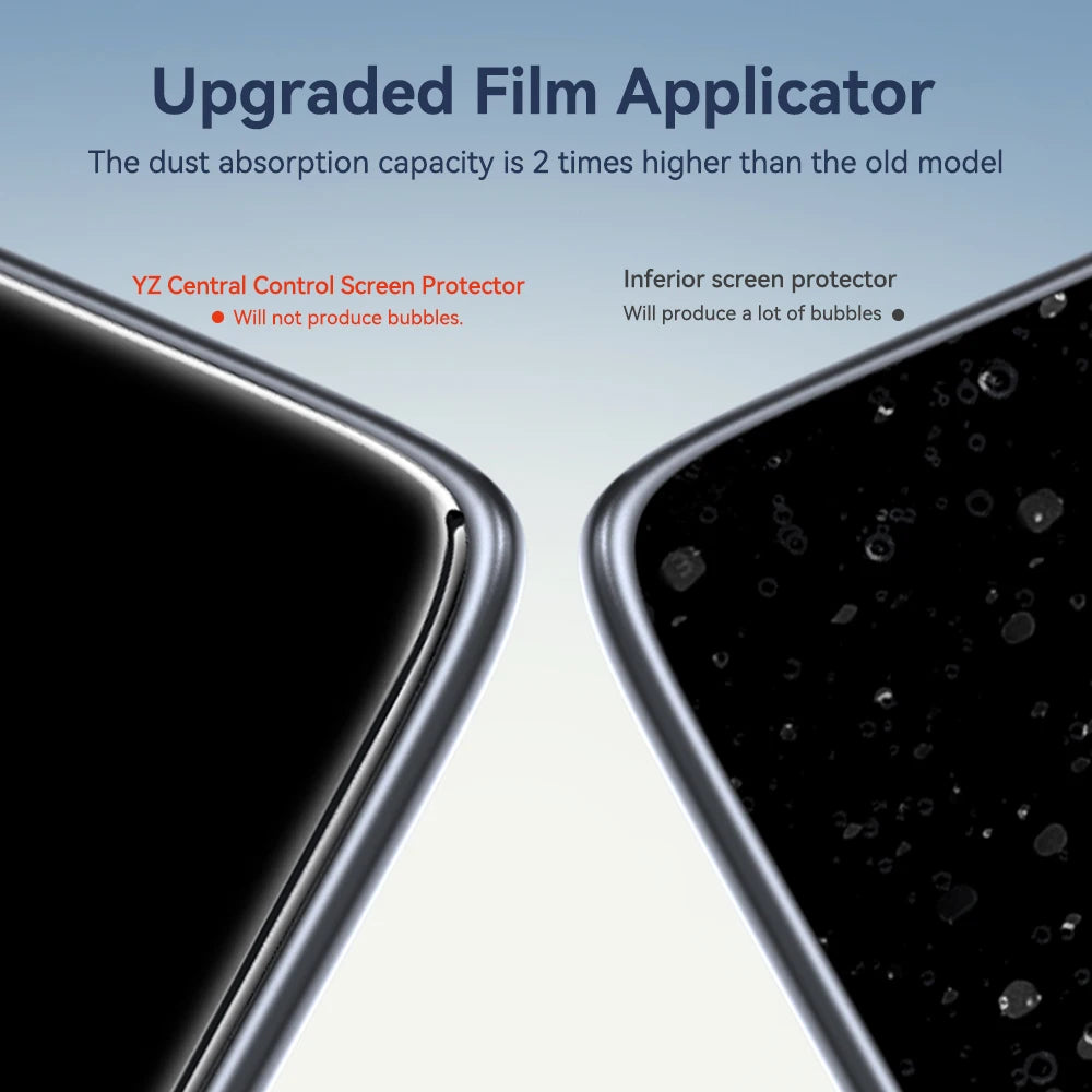 YZ For NOPE Tesla Model 3 Y Highland 2025 Tempered Glass Film Protector Matte Glare HD Center Control Touch Screen Film Protection