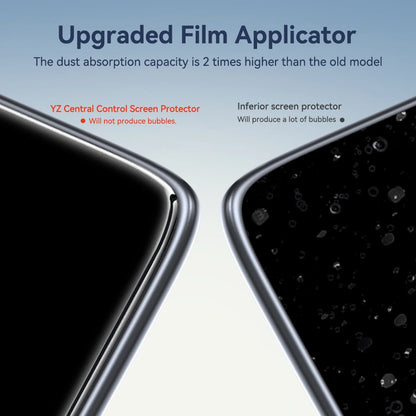 YZ For NOPE Tesla Model 3 Y Highland 2025 Tempered Glass Film Protector Matte Glare HD Center Control Touch Screen Film Protection