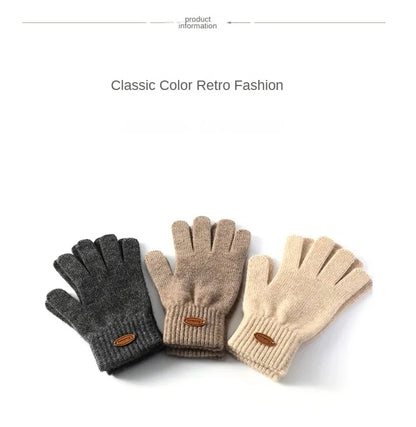 Women's 100% Cashmere Knitted Gloves