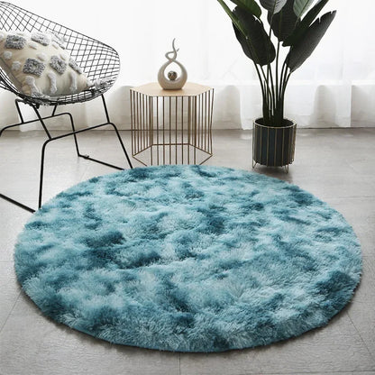 Ultra Soft Plush Round Rug