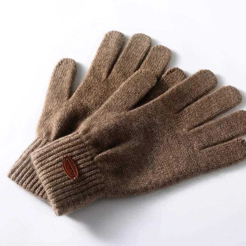 Women's 100% Cashmere Knitted Gloves