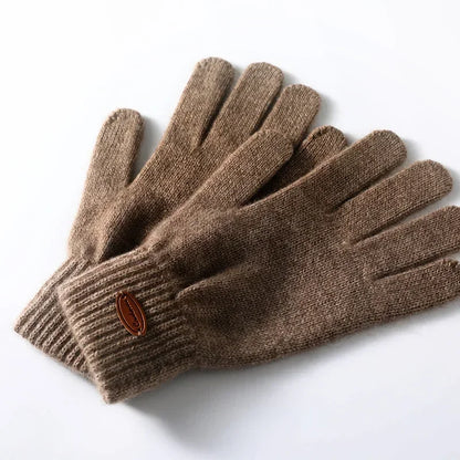 Women's 100% Cashmere Knitted Gloves